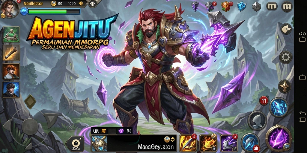 Gameplay seru AGENJITU dengan berbagai karakter dan petualangan.