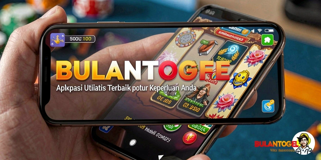 Tampilan antarmuka pengguna aplikasi BULANTOGEL yang intuitif dan menarik.