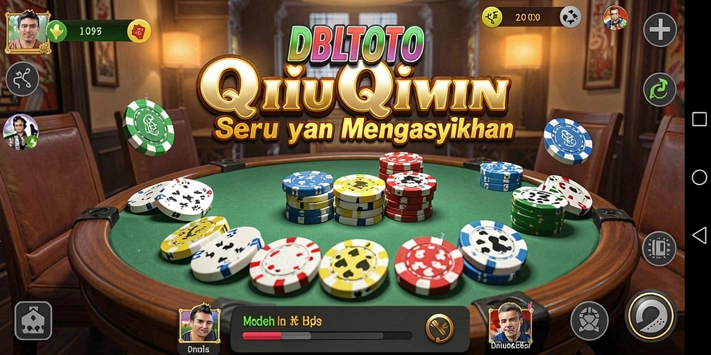 Tampilan seru gameplay QiuQiu di DBLTOTO.