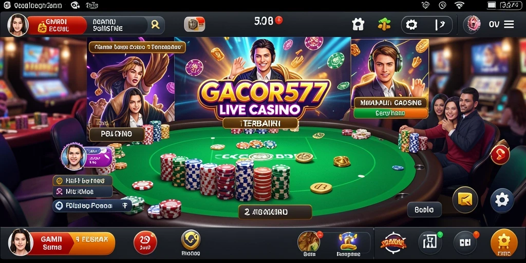 Tampilan gameplay langsung dari GACOR577 yang menarik dan mendebarkan.
