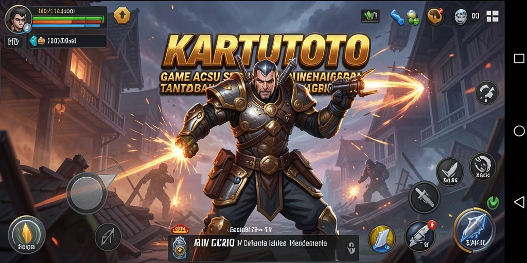 Tampilan gameplay KARTUTOTO yang penuh aksi dan keseruan.