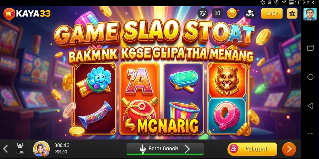 Tampilan gameplay KAYA33 dengan grafis yang memukau dan suasana seru.